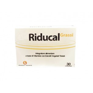 Riducal Grassi - Integratore Alimentare Per Il Controllo Del Peso 30 Compresse