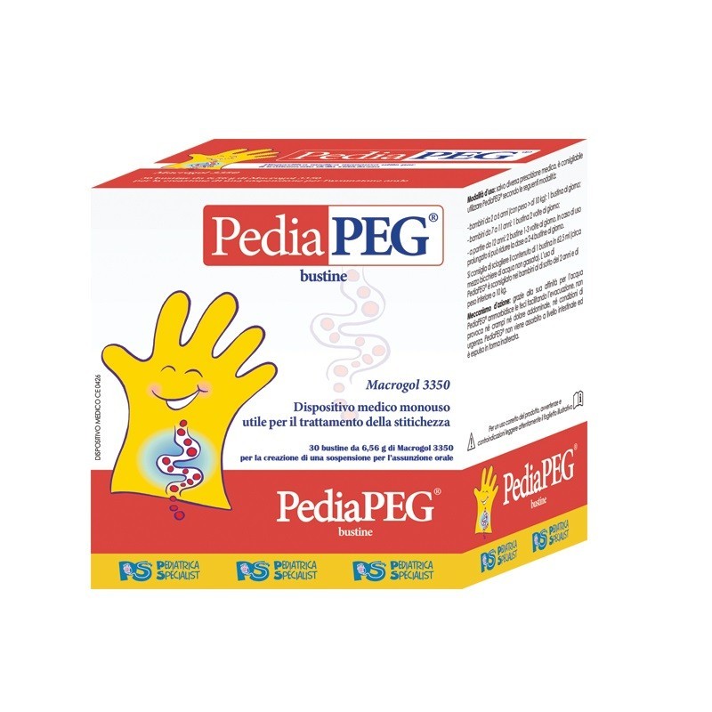 PEDIATRICA SPECIALIST PediaPEG - food supplement to prevent costipation 30 sachets