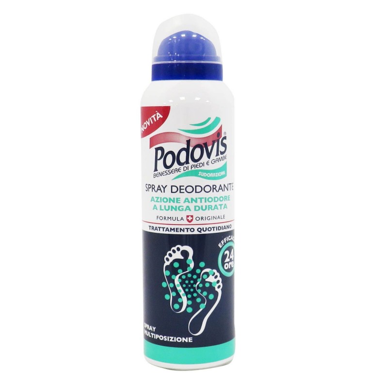 Podovis - Deodorante Spray Per I Piedi Ad Azione Antiodore 150 Ml