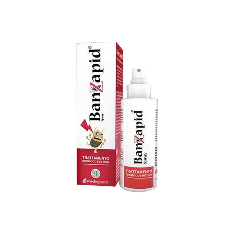 SHEDIR PHARMA - Banzapid Spray Trattamento Dermocosmetico contro i Pidocchi 100 ml