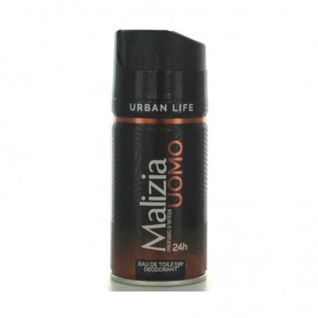 MALIZIA - Urban - Deodorante Per Uomo Spray 150 Ml
