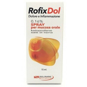 Rofixdol Dolore e Infiammazione - Spray 0,16% 15ml