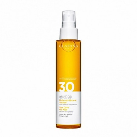 CLARINS - Huile-en-Brume Solaire - Olio Solare Spray SPF30 corpo e capelli 150 ml