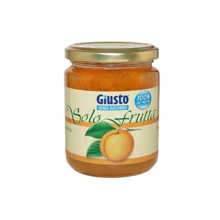 Giusto Solo Frutta Marmellata Di Albicocche Senza Zucchero Per Diabetici 284 G