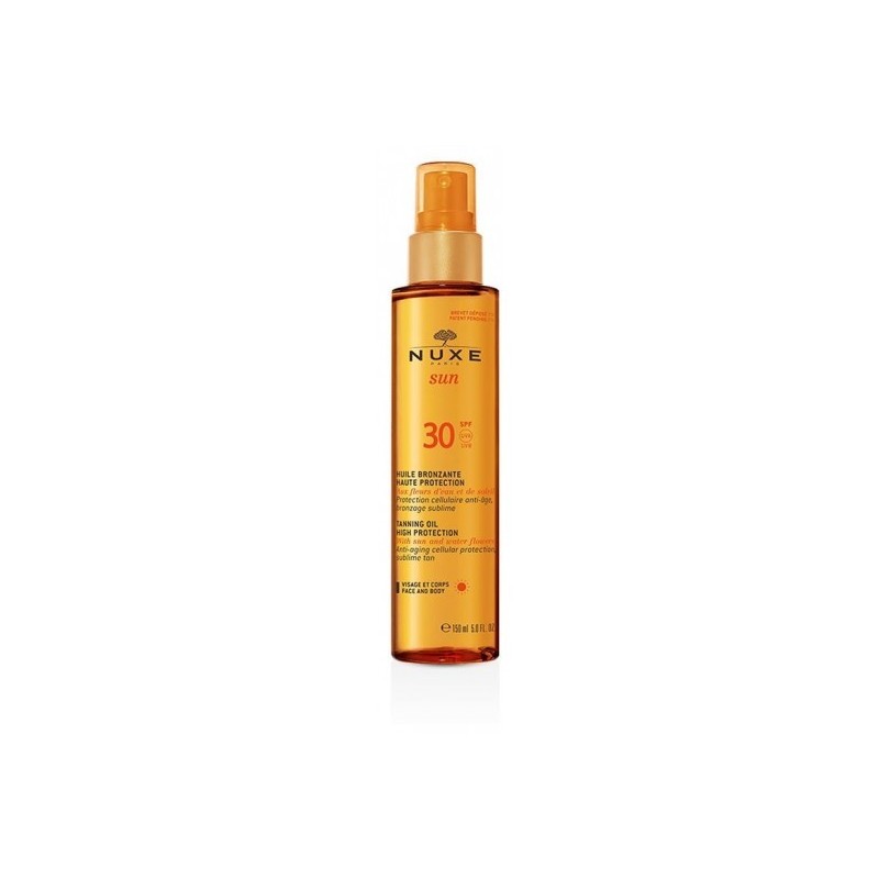 NUXE sun huile bronzing - spf30 protective sun oil 150 ml