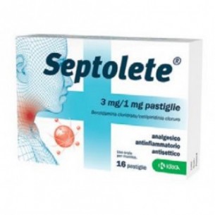 Septolete 3Mg+1Mg - 16 pastiglie per il cavo orale