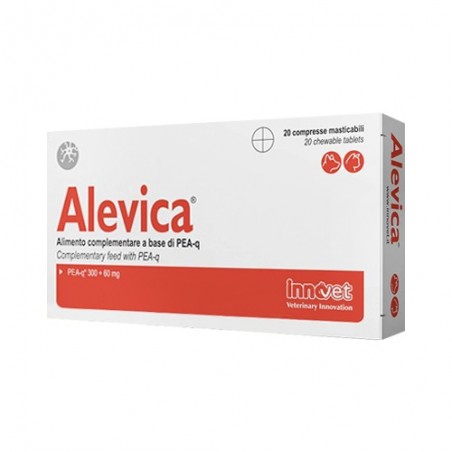INNOVET - Alevica 40 compresse Masticabili - alimento complementare antiossidante per cani e gatti