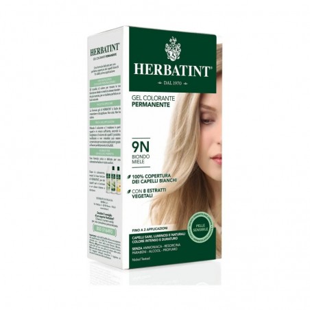 HERBATINT - gel colorante permanente n. 9N Biondo Miele 300 ml