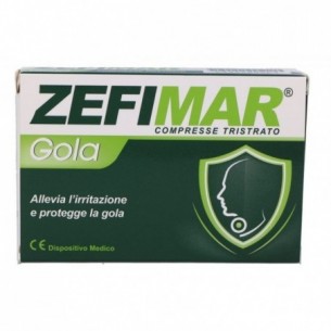 Zefimar Gola 24 compresse - dispositivo medico per il mal di gola