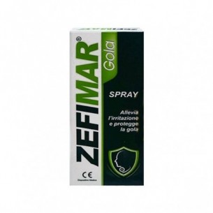 Zefimar spray 25 ml - dispositivo medico per il mal di gola
