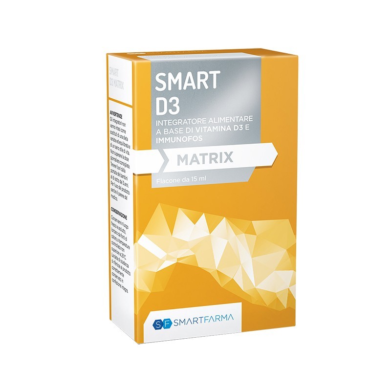 SMARTFARMA Smartd3 Matrix 15 ml - Integratore per il sistema immunitario