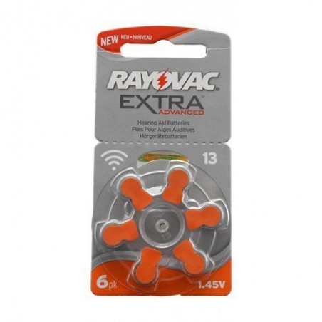 MONTEFARMACO - Rayovac Extra Advanced - 6 Batterie Per Apparecchi Acustici Modello 13