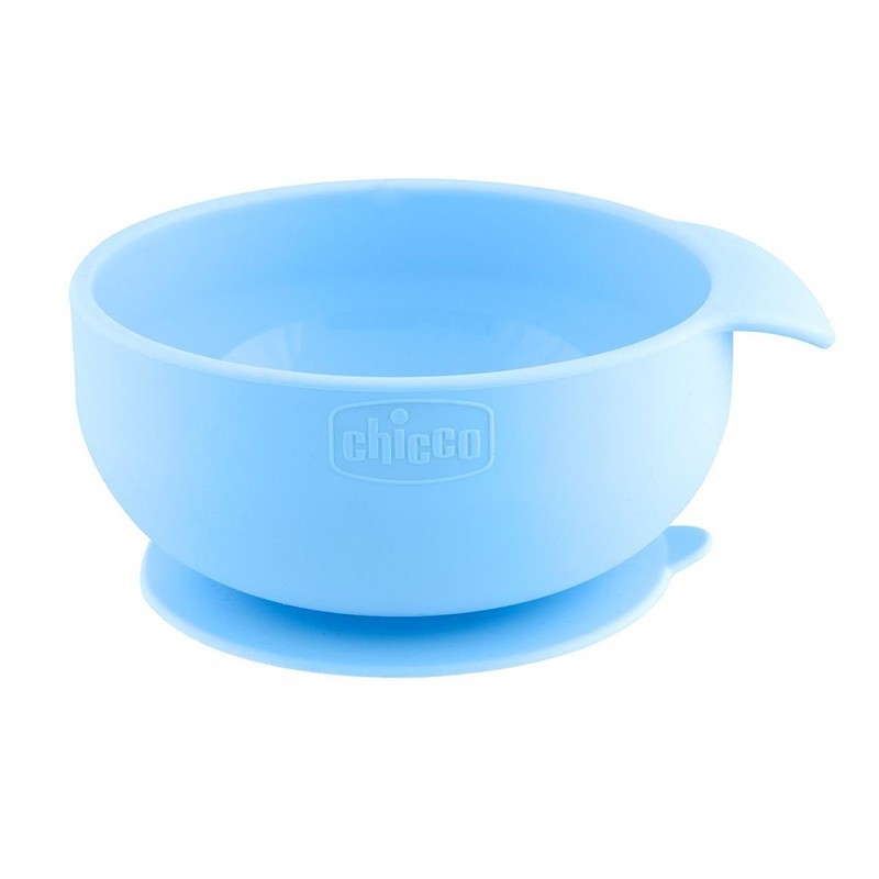 CHICCO easy bowl - suction bowl colour blue