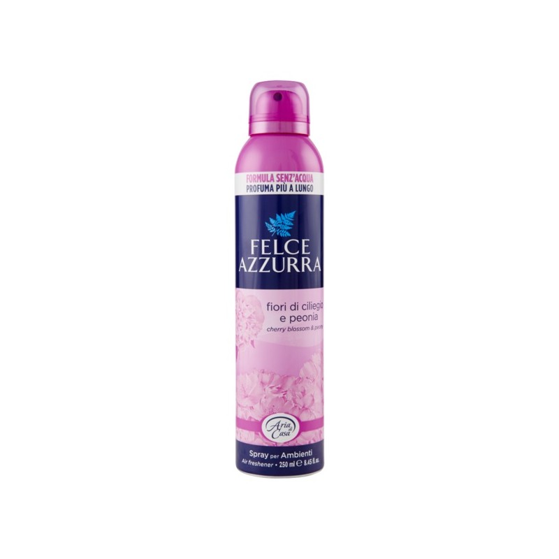 FELCE AZZURRA - Deodorante Spray Per Ambienti Aria Di Casa Talco E Fiori Di  Ciliegio 250 Ml