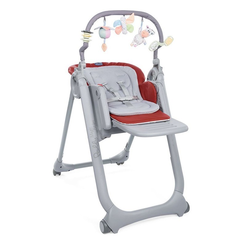 CHICCO Polly Magic Relax - highchair 0m+ color Red Passion