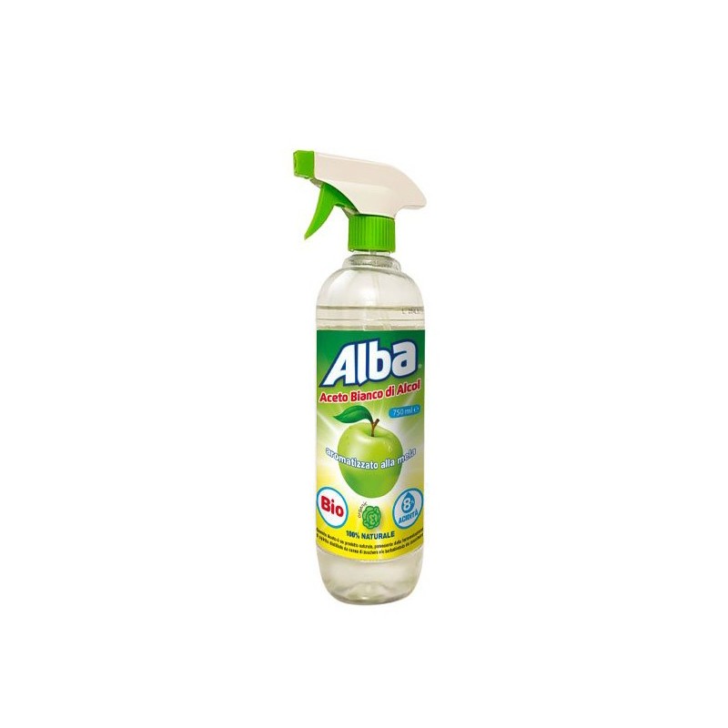 Aceto Bianco Alcool Spray Detergente Multiuso 750 Ml