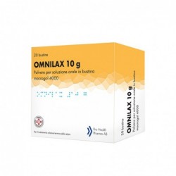 pro health pharma sweden ab omnilax 10 g - farmaco per la stitichezza di adulti e bambini 20 bustine uomo