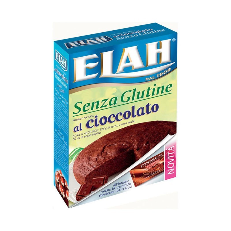 ELAH Preparato per Torta al Cioccolato senza glutine 282 g