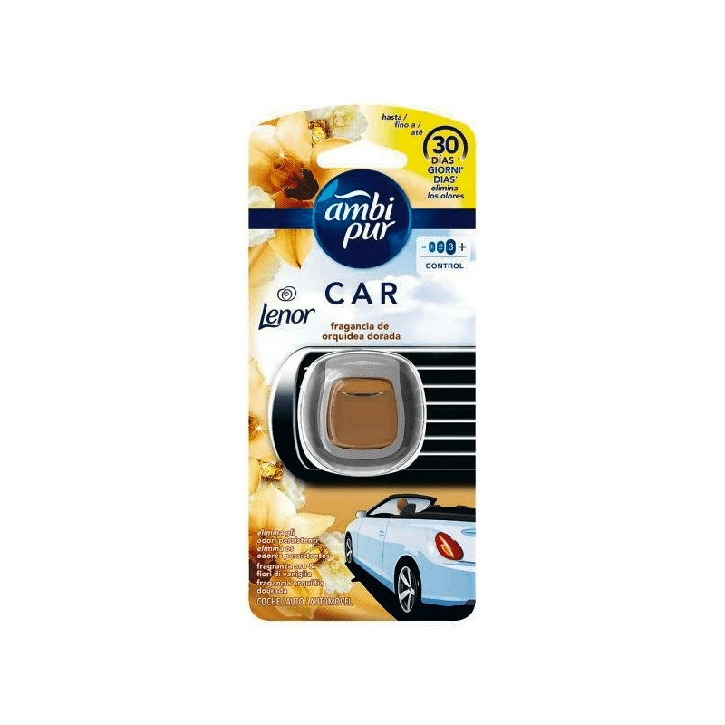 Ambi Pur - Oro & Fiori Di Vaniglia - 1 Pastiglia Deodorante Auto
