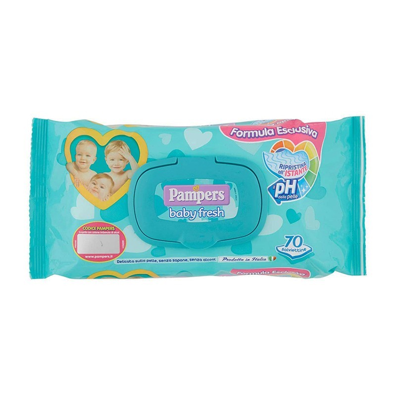 Pampers Baby Fresh 70 Salviettine