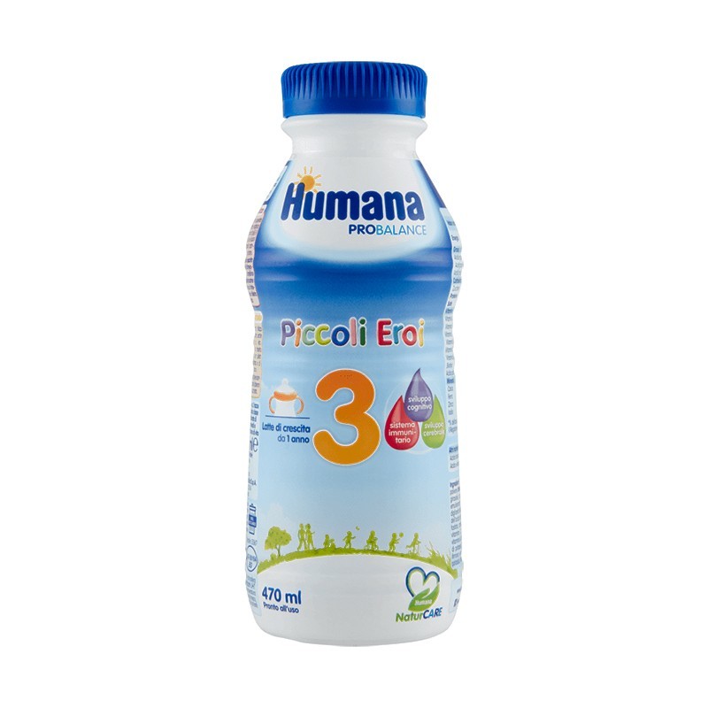 HUMANA - 3 Probalance Liquido - Latte Di Crescita Utilizzabile Da