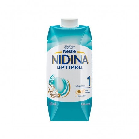 NESTLE - Nidina Optipro 1 - latte Liquido per lattanti fino al 6° mese 500  ml