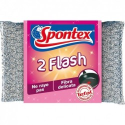 Flash - 2 spugne in fibra delicata