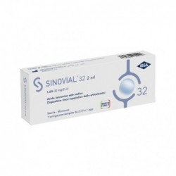 Sinovial 1,6% 32 mg/2 ml - 1 siringa pre-riempita da 2 ml