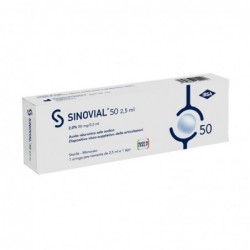 Sinovial 50 2,0% - Dispositivo visco-suppletivo delle articolazioni 2,5 ml