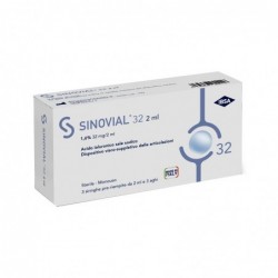 Sinovial 32 1,6% - Dispositivo visco-suppletivo delle articolazioni 2 ml