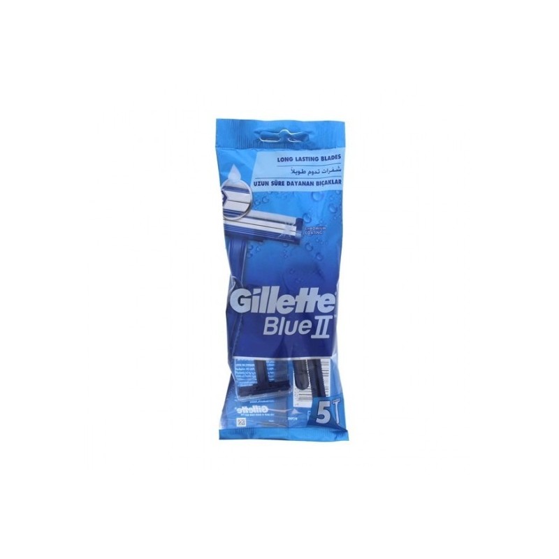 GILLETTE Blue II - 5 rasoi usa e getta