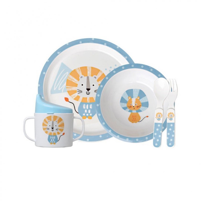 Set Pappa 3 Pz Cattivissimo Me Set Piatti Minions per Bambini Kit