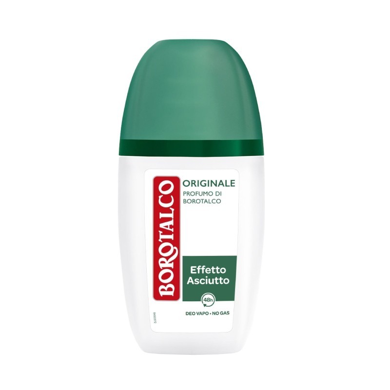BOROTALCO Originale - Profumo di borotalco - Deodorante 48H No gas 75 ml Vapo