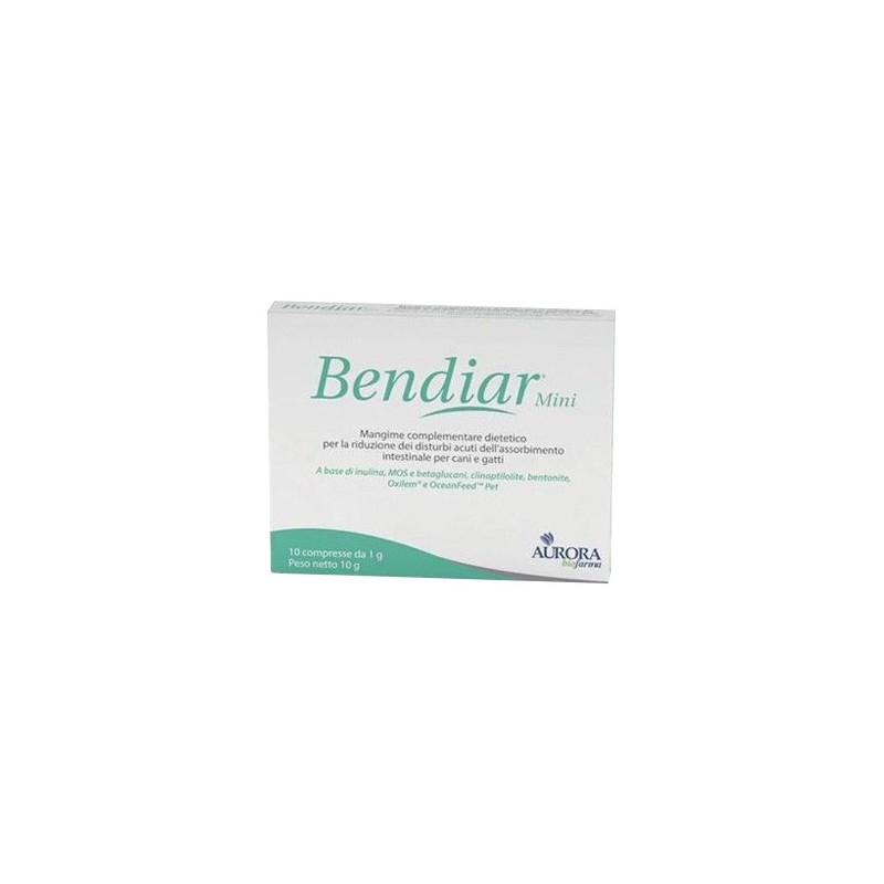 AURORA BIOFARMA Bendiar Mini - Complementary Feed For Dogs and Cats 10 Tablets - Bild 1 von 1