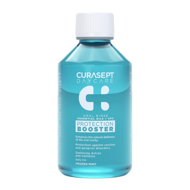CURASEPT Daycare Protection Booster Frozen Mint - Collutorio Igienizzante 500 Ml