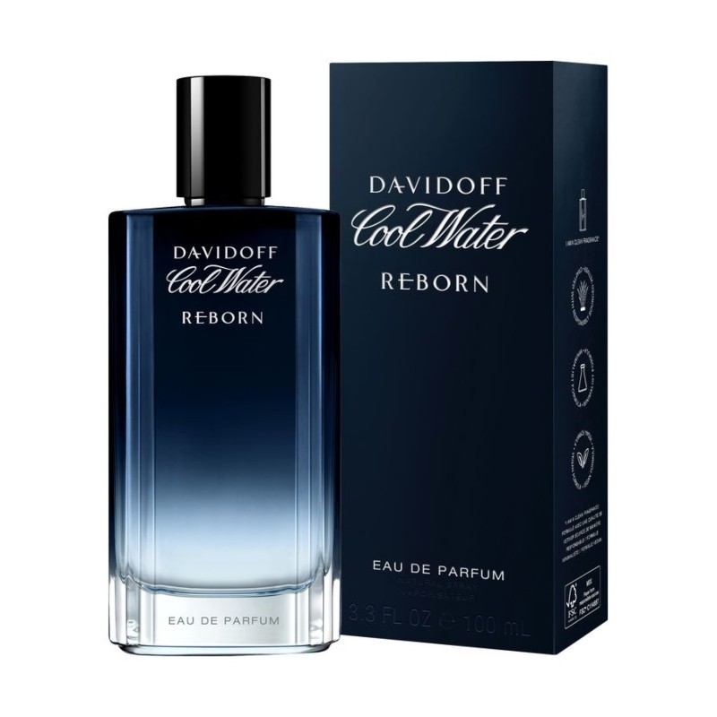 DAVIDOFF Cool Water Reborn - Eau De Parfum For Man 100 ml Spray - Bild 1 von 1