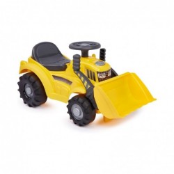 FALK Escavatore Cavalcabile per Bambini Power Builder Giallo