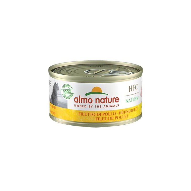 ALMO NATURE HFC Natural chicken fillet - Wet food for cats 70 g