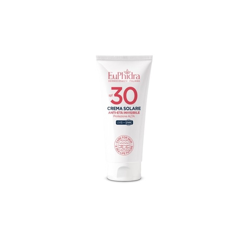 EUPHIDRA Crema solare anti-età Invisibile SPF30 per il viso 50 ml