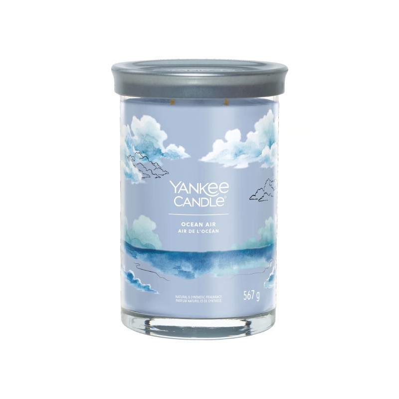 YANKEE CANDLE Ocean Air - Candela Profumata Tumbler Grande 567 g