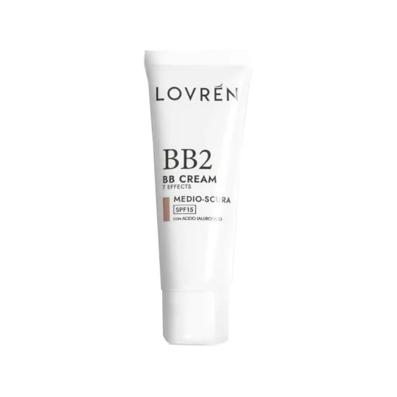 LOVREN BB Cream - Crema Colorata BB2 Medio Scura 25 Ml