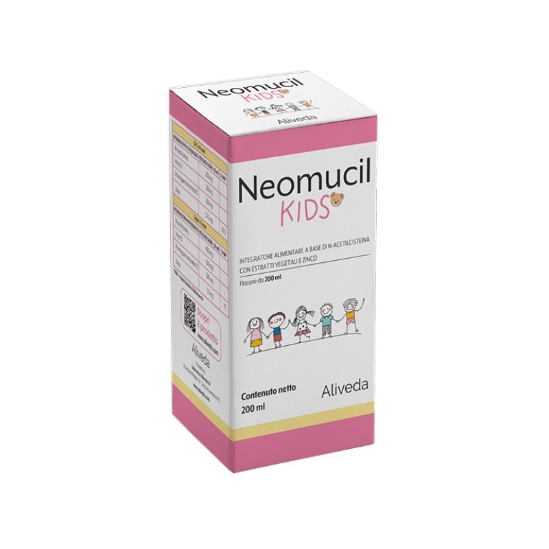 ALIVEDA Neomucil Kids - Respiratory Tract Supplement 200 Ml
