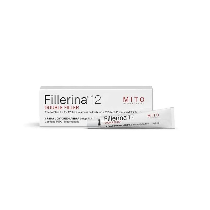 LABO SUISSE - Fillerina 12 Double FIller Mito Grado 3 - Crema contorno labbra 15 ml