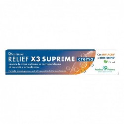 Biosterine Relief X3 Supreme 75 ml - crema per dolori articolari