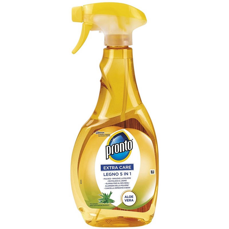Pronto Spray Detergente Legno con Aloe Vera 500ml