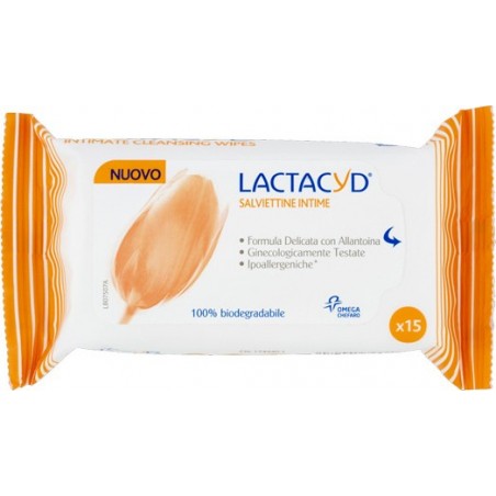 LACTACYD - Protezione & Delicatezza - 15 Salviette Intime