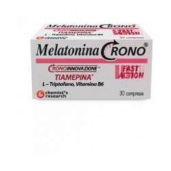 Melatonina Crono 1 mg Tiamepina 30 Compresse - Integratore alimentare