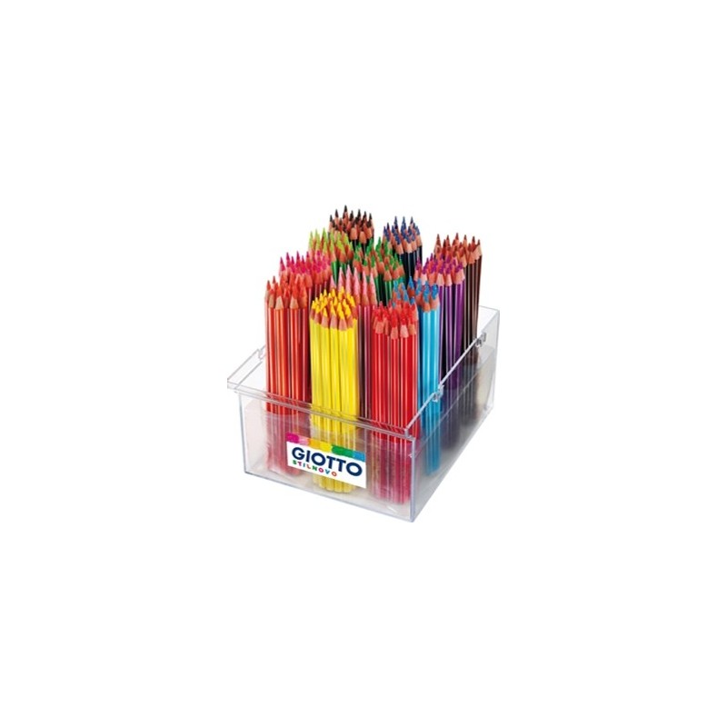 GIOTTO - Stilnovo School Pack 192 Pastelli Colori Assortiti