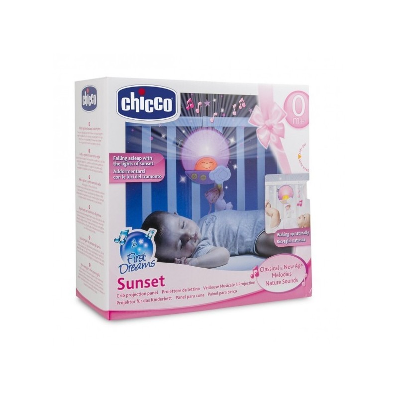 CHICCO gioco sunset pannello proiettore rosa 0m+