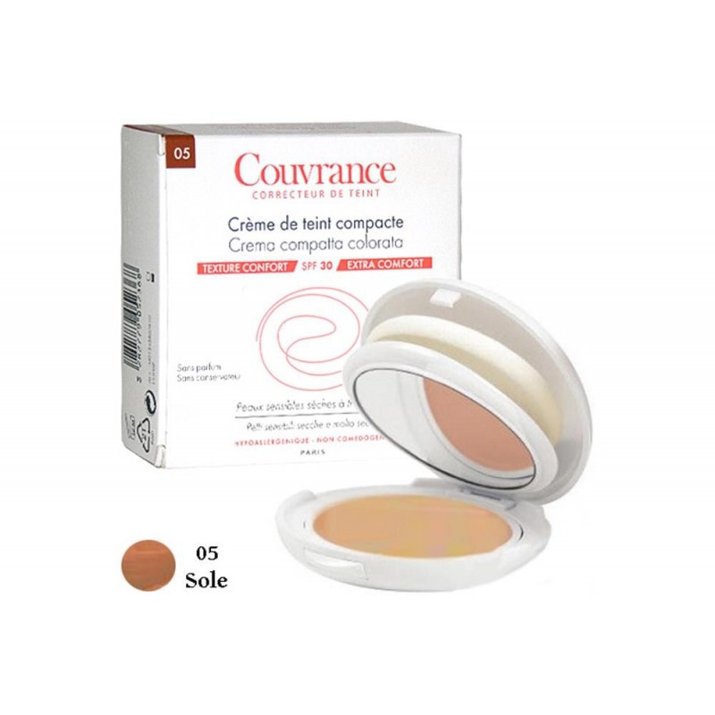 AVENE Couvrance - Confort Cream Foundation n. 5.0 sun